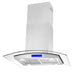 Cosmo 4-Piece Appliance Package - 30-Inch Gas Range, Island Range Hood, Dishwasher, and Refrigerator in Stainless Steel (COS-4PKG-101) Cosmo