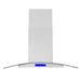 Cosmo 36-Inch 380 CFM Island Range Hood in Stainless Steel with Tempered Glass (COS-668ICS900) Cosmo