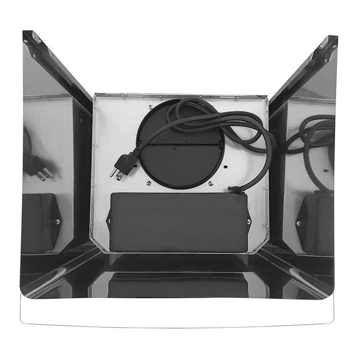 Cosmo 4-Piece Appliance Package - 30-Inch Gas Range, Wall Mount Range Hood, Dishwasher and Refrigerator in Stainless Steel (COS-4PKG-126) Cosmo
