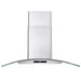 Cosmo 36-inch 380 CFM Ducted Wall Mount Range Hood in Stainless Steel with Tempered Glass (COS-668WRCS90) Cosmo