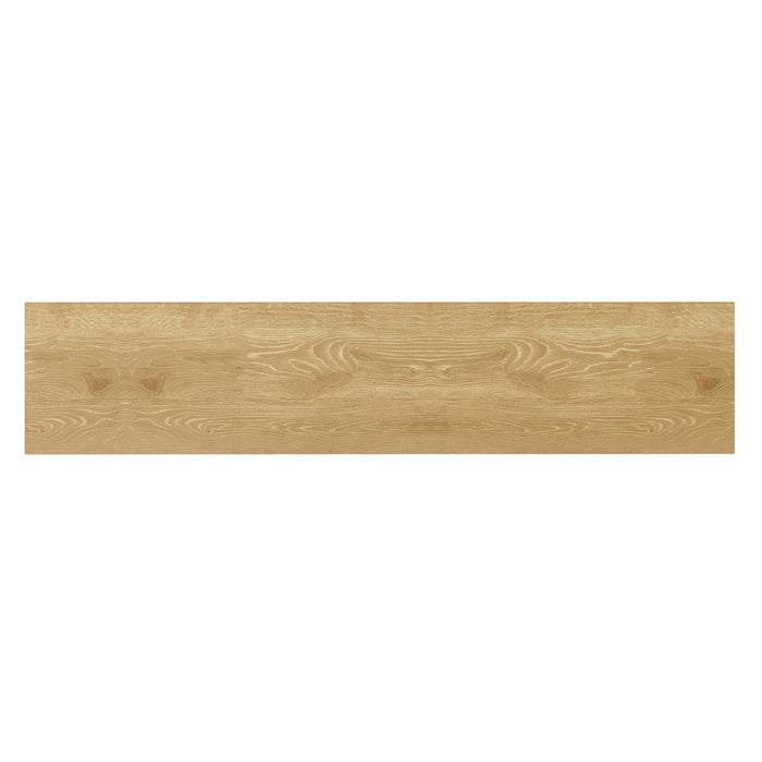 Alpine Furniture Cleo Donte Console Table, Natural