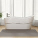 67 inch Freestanding Soaking Bathtub
