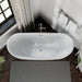 Empava 69" Freestanding Soaking Tub with Center Drain EMPV-69FT1603 Empava