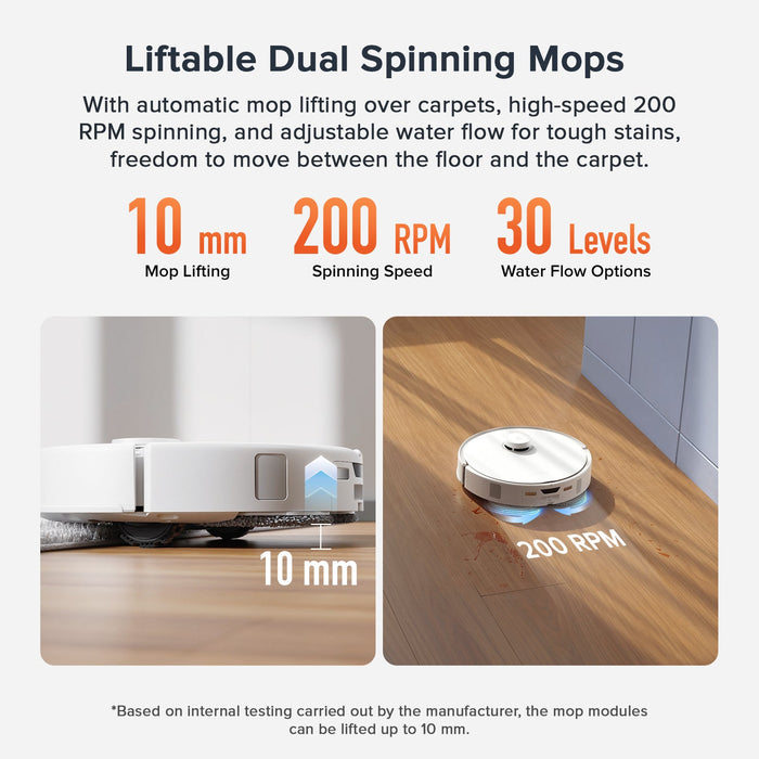 Roborock Qrevo Curv S5X Robot Vacuum with Multifunctional Dock 3.0