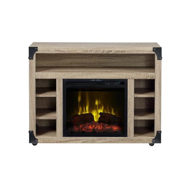Dimplex Chelsea 37-Inch Media Console with 18-Inch Electric Fireplace in Distressed Oak (C3P18LJ-2086DO) Dimplex