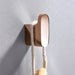 wonderland shower inc Luxurious 4-Piece Brass Rose Gold Bathroom Hardware Set: Towel Bar... Shower Accessory - Detail View