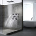 Cascada Showers 14"x20" LED Shower System with 4-Way Shower Mixer - Product Image 12