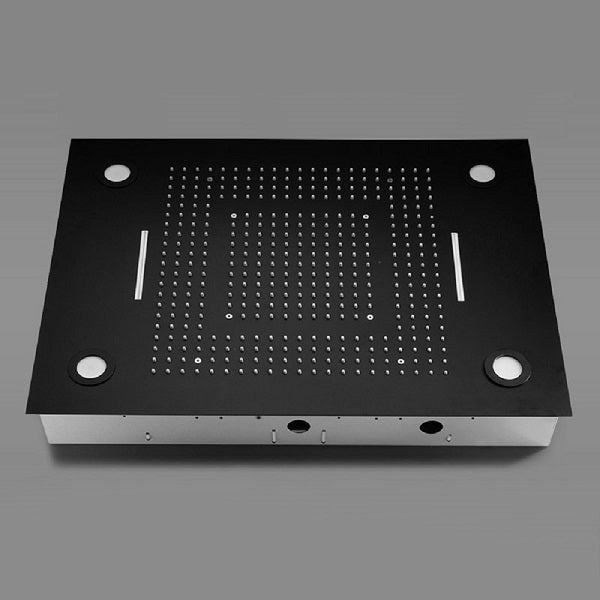 Cascada Showers 23”x31” Recessed Music Waterfall Rain LED Shower Head with Built-in Bluetooth Speaker - Product Image 7