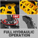 84" Hydraulic Skid Steer Snow Blower, 16–24 GPM, Hydraulic Chute Rotator & Deflector, 24" Impeller, SSB84H