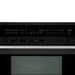 Forno Oliena Espresso 30-Inch 1.6 Cu.ft Compact Oven in Black with Stainless Steel Handle FMWDR3093-30BLK FORNO