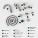 Empava Bathtub Faucet Fixtures For AIS Series Whirlpool Spa Tubs Empava