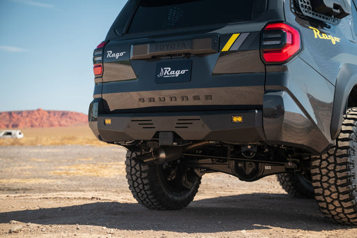 Rago Fabrication 2025-2026 Toyota 4Runner Center Mount Rear Bumper – installed on vehicle, image 2 of 20
