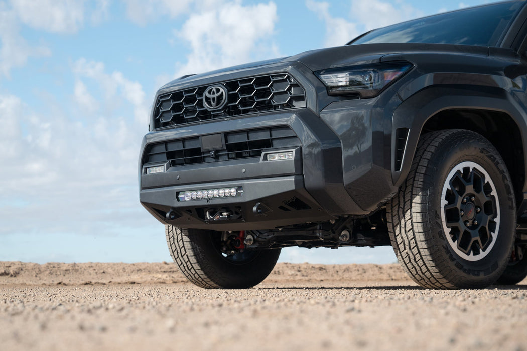 Rago Fabrication 2025-2026 Toyota 4Runner Center Mount Winch Front Bumper – installed on vehicle, image 4 of 19