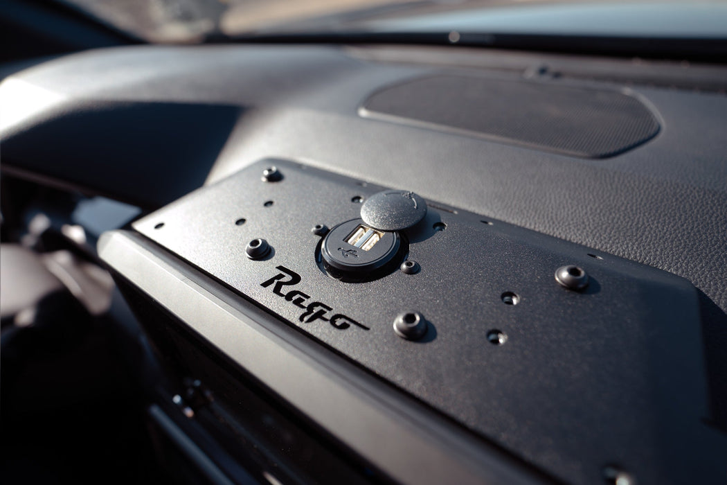 Rago Fabrication 2025-2026 Toyota 4Runner Device Dash Mount – installed on vehicle, image 8 of 12