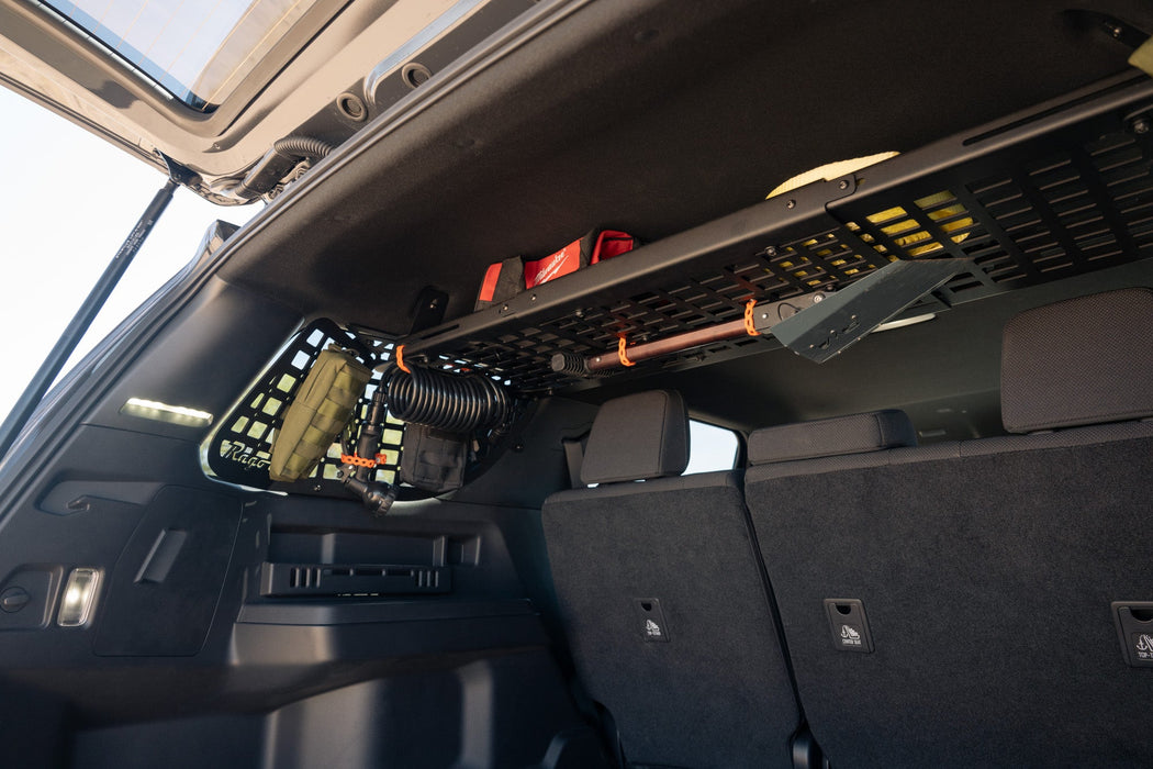 Rago Fabrication 2025-2026 Toyota 4Runner Molle Panel Storage Shelf – installed on vehicle, image 5 of 19