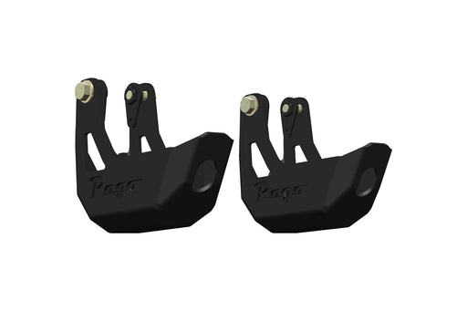 Rago Fabrication 2025-2026 Toyota 4Runner Rear Shock Guards – product view, image 1 of 4