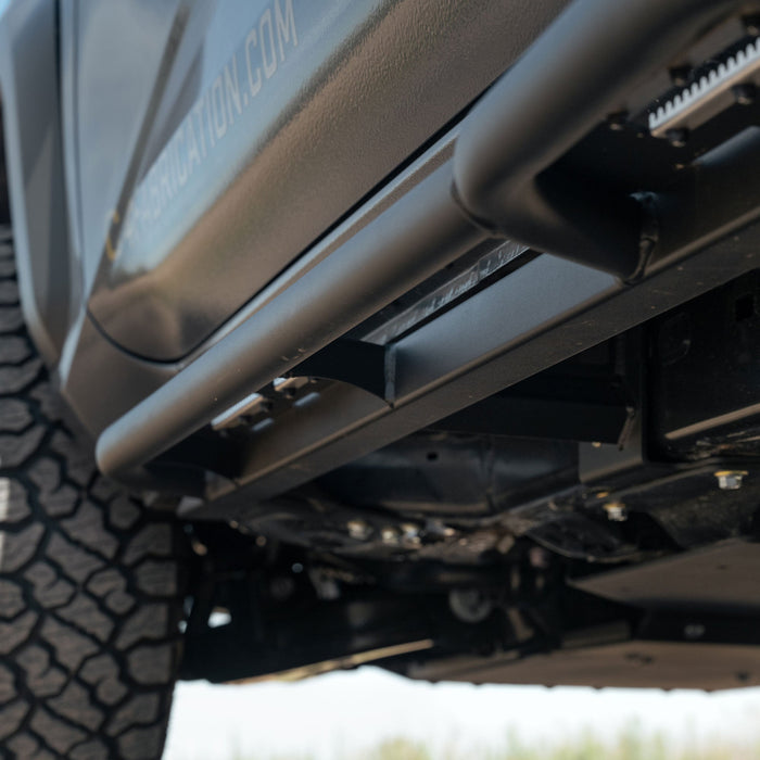 C4 Fabrication 2025-2026 Toyota 4Runner Rock Slider Steps – image 7 of 20