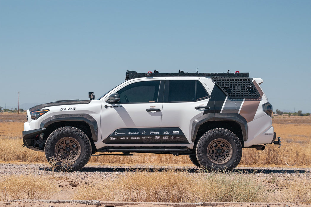 Rago Fabrication 2025-2026 Toyota 4Runner Roof Rack – on the trail, image 7 of 20