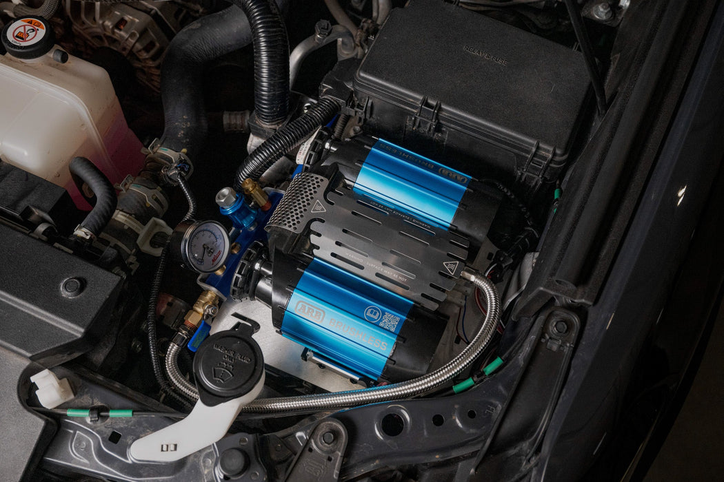 Rago Fabrication 2025-2026 Toyota 4Runner Wifey Block Mount – installed on vehicle, image 3 of 10