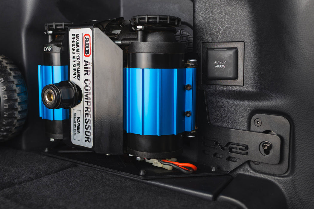DV8 Offroad 2025-2026 Toyota 4Runner i-Force MAX Compressor Mount – installed on vehicle, image 4 of 13