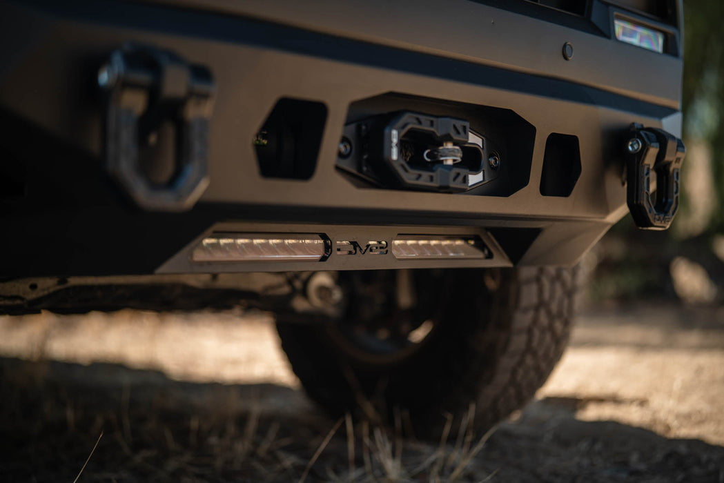 DV8 Offroad 2025-2026 Toyota 4Runner Centric Winch Front Bumper – installed on vehicle, image 8 of 15