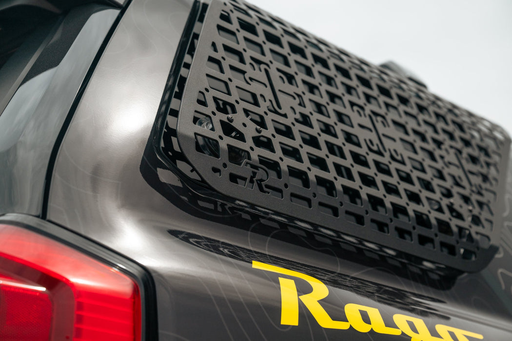Rago 2025-2026 Toyota 4Runner Exterior Molle Storage Panels for Factory Roof Rails – installed on vehicle, image 15 of 17