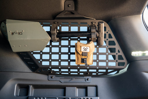 DV8 Offroad 2025-2026 Toyota 4Runner Rear Window Pocket Molle Panels – installed on vehicle, image 2 of 13