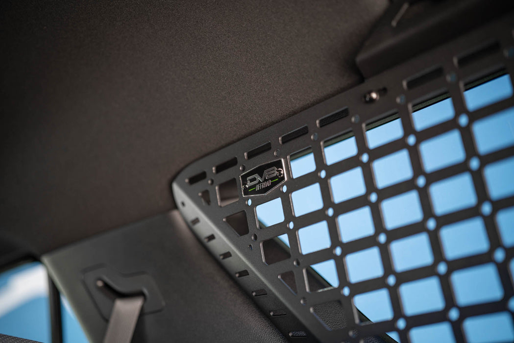 DV8 Offroad 2025-2026 Toyota 4Runner Rear Window Pocket Molle Panels – installed on vehicle, image 6 of 13