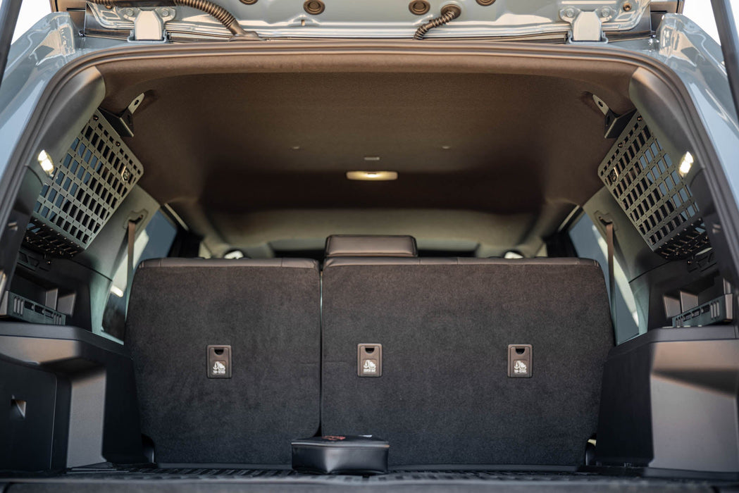DV8 Offroad 2025-2026 Toyota 4Runner Rear Window Pocket Molle Panels – installed on vehicle, image 9 of 13