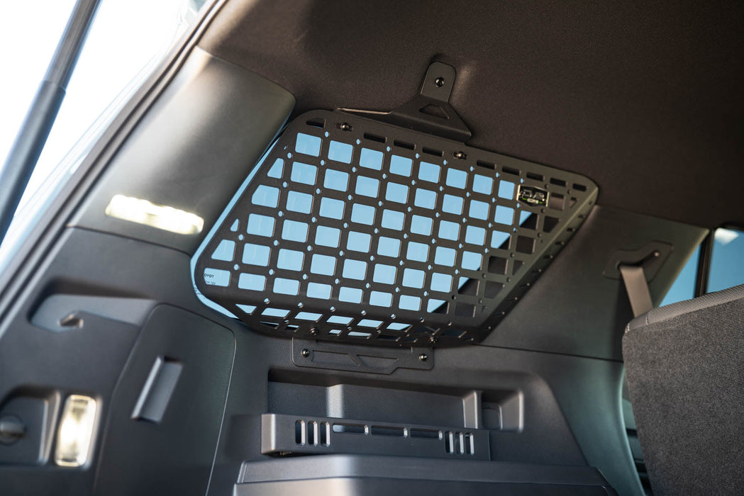 DV8 Offroad 2025-2026 Toyota 4Runner Rear Window Pocket Molle Panels – installed on vehicle, image 10 of 13
