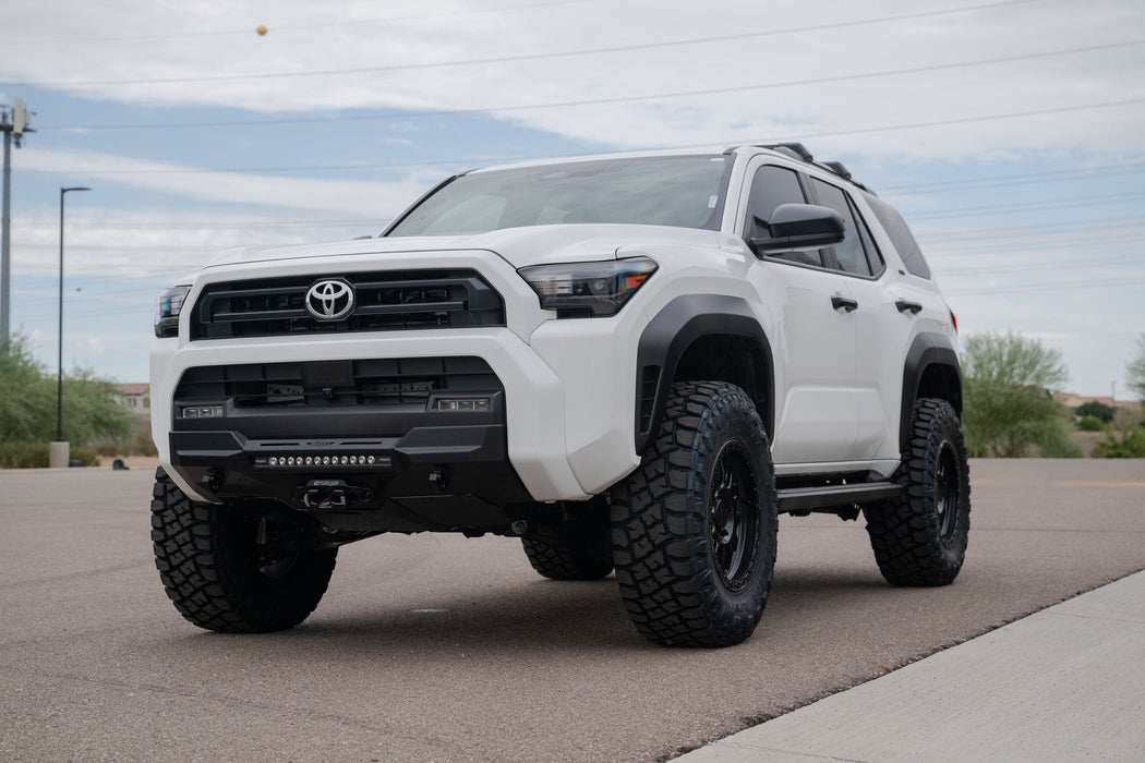 Addictive Desert Designs 2025-2026 Toyota 4Runner Stealth Center Mount Front Bumper – on the trail, image 16 of 20