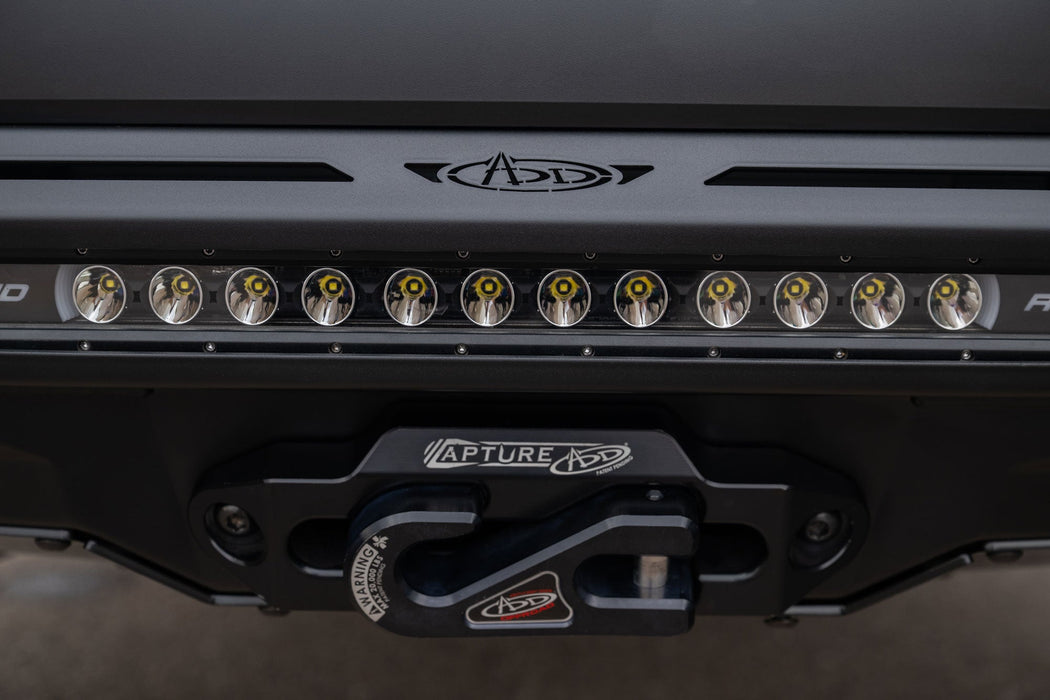 Addictive Desert Designs 2025-2026 Toyota 4Runner Stealth Center Mount Front Bumper – on the trail, image 19 of 20