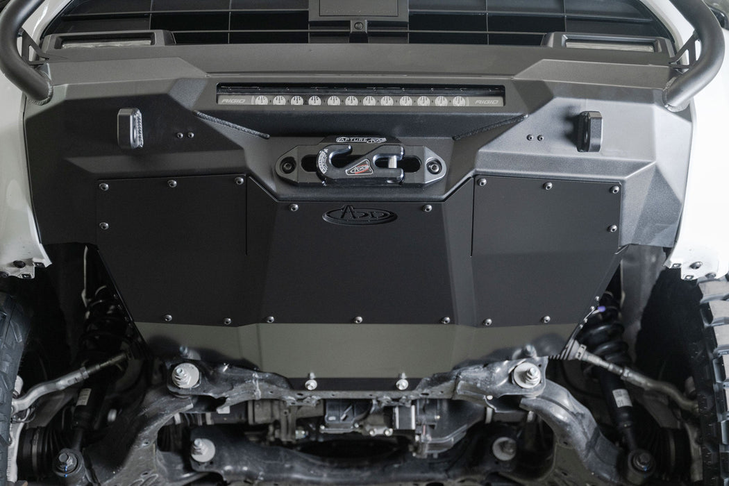 Addictive Desert Designs 2025-2026 Toyota 4Runner Skid Plate for Stealth Front Bumper – installed on vehicle, image 4 of 8