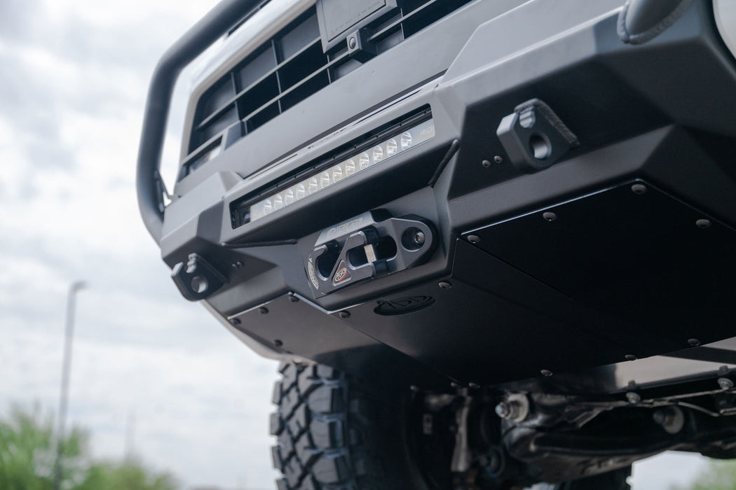 ADD 2025-2026 Toyota 4Runner Stealth Center Mount Front Bumper with Top Hoop – on the trail, image 19 of 20