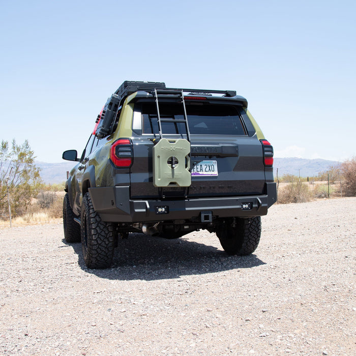C4 Fabrication 2025-2026 Toyota 4Runner Overland Series Rear Bumper – installed on vehicle, image 14 of 18