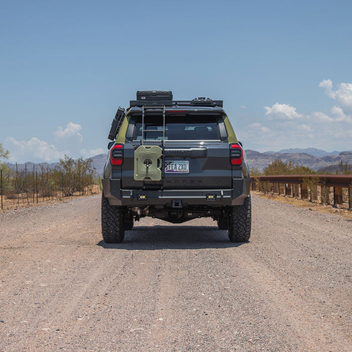 C4 Fabrication 2025-2026 Toyota 4Runner Overland Series Rear Bumper – installed on vehicle, image 3 of 18