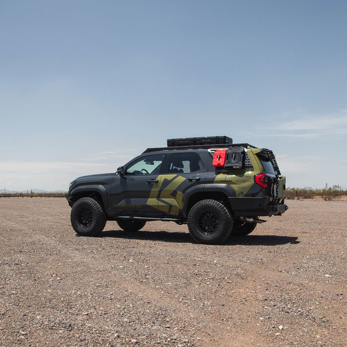 C4 Fabrication 2025-2026 Toyota 4Runner Overland Series Rear Bumper – installed on vehicle, image 11 of 18