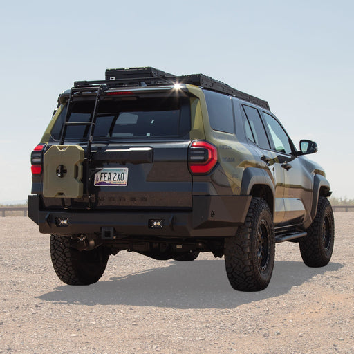 C4 Fabrication 2025-2026 Toyota 4Runner Overland Series Rear Bumper – installed on vehicle, image 1 of 18