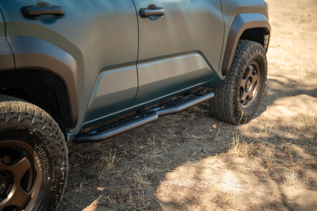DV8 Offroad 2025-2026 Toyota 4Runner OE Plus Side Steps – installed on vehicle, image 5 of 14