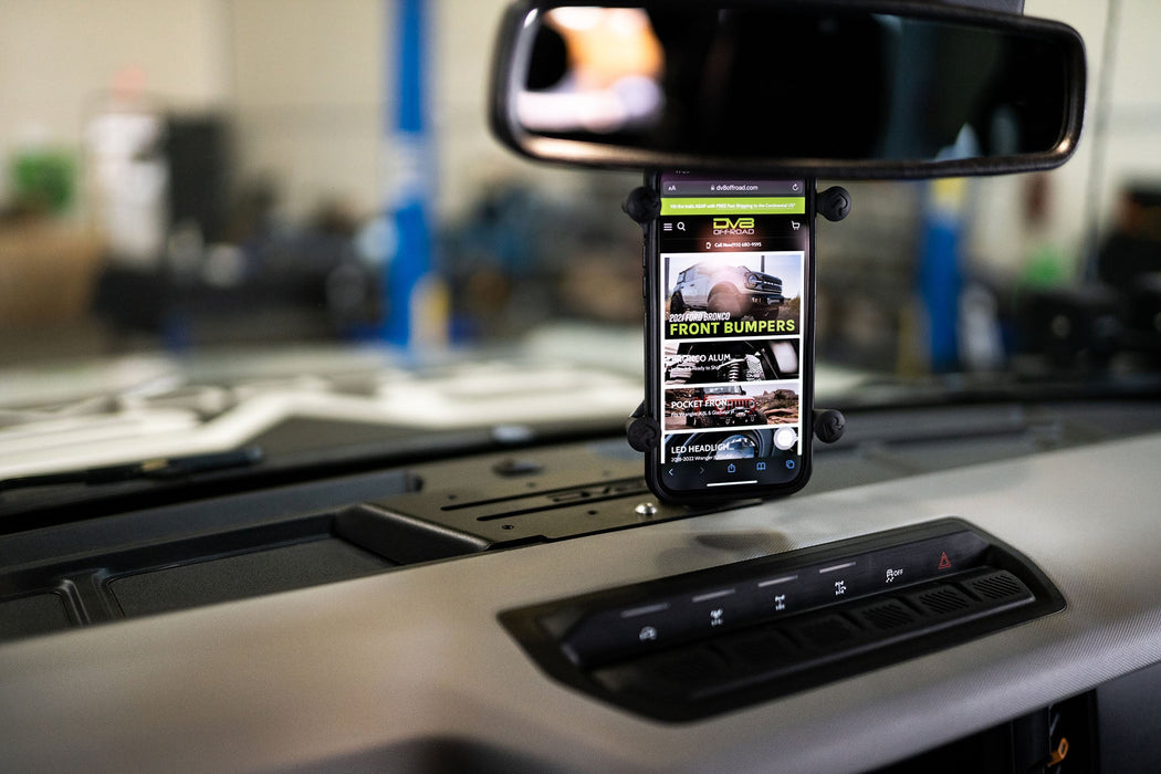 DV8 Offroad 2021-2026 Ford Bronco Digital Device Dash Mount – image 6 of 10