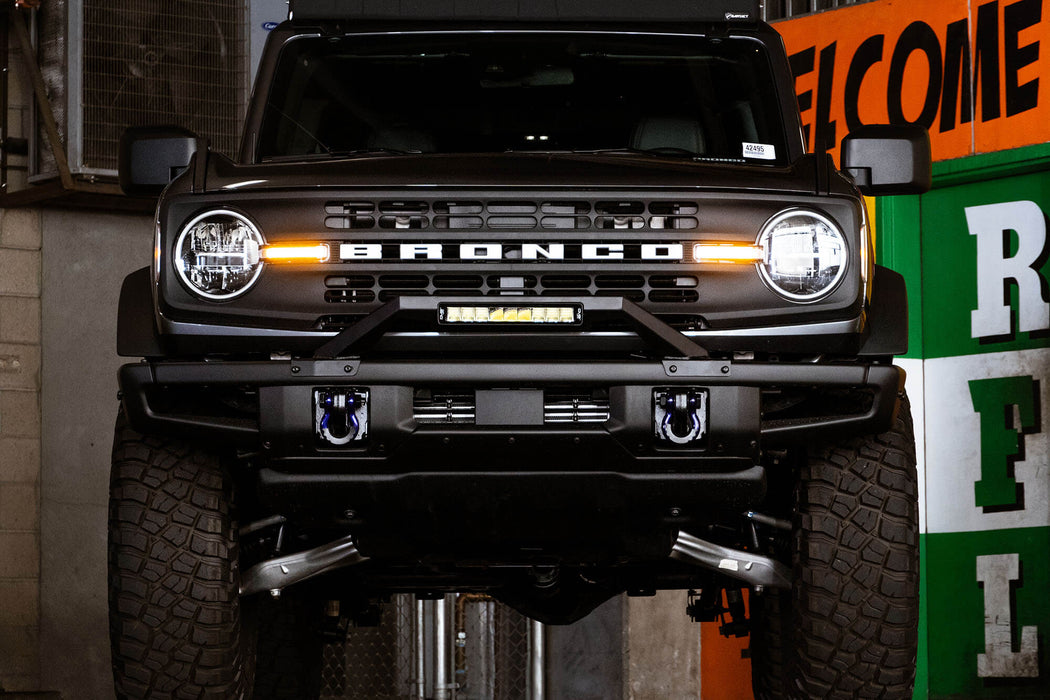 DV8 Offroad 2021-2026 Ford Bronco Factory Modular Front Bumper Bull Bar – image 2 of 16