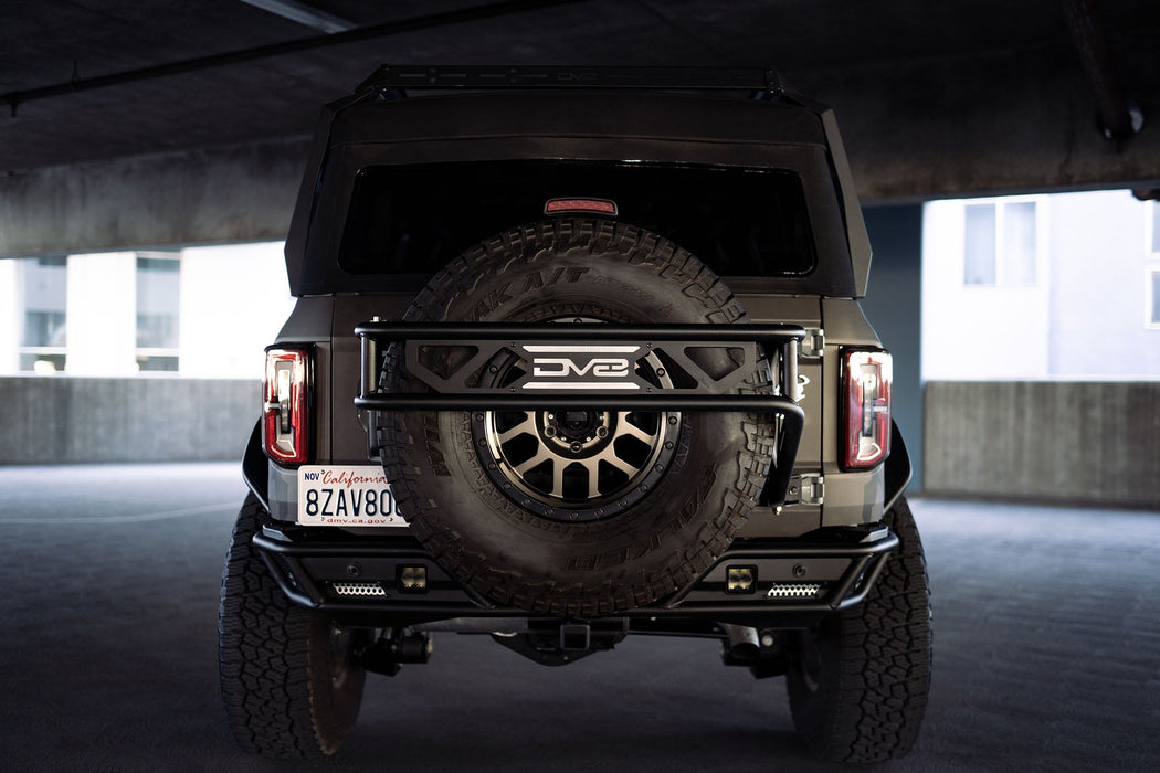 DV8 Offroad 2021-2026 Ford Bronco Spare Tire Guard & Accessory Mount – image 6 of 20