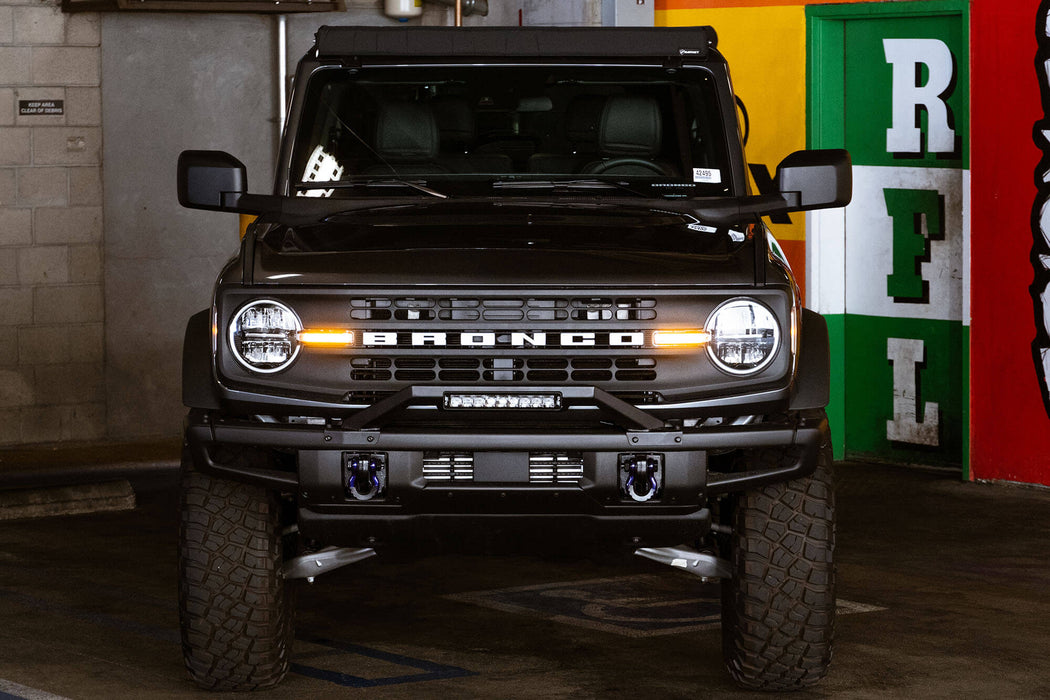 DV8 Offroad 2021-2026 Ford Bronco Factory Modular Front Bumper Bull Bar – image 4 of 16