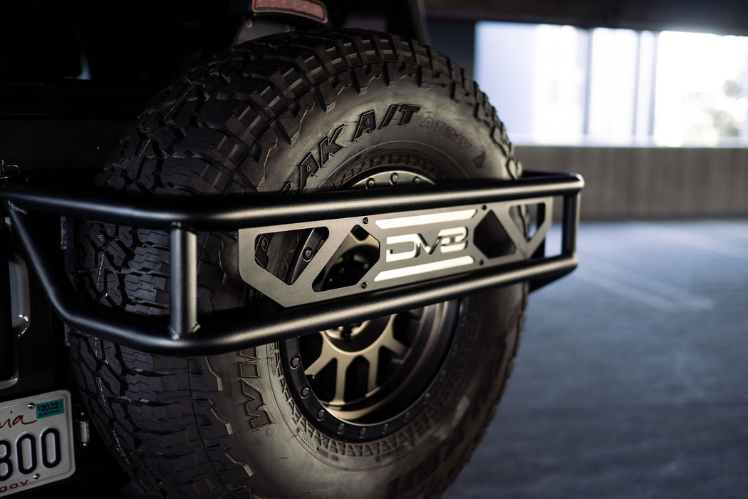 DV8 Offroad 2021-2026 Ford Bronco Spare Tire Guard & Accessory Mount – image 3 of 20