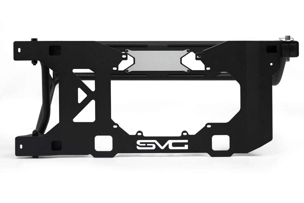 DV8 Offroad 2021-2026 Ford Bronco Spare Tire Guard & Accessory Mount – product view, image 14 of 20