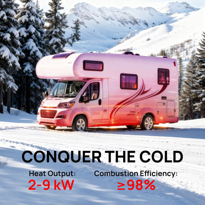 Arcade T8BP Diesel Heater, 9kW Triple Power, Toolbox Design