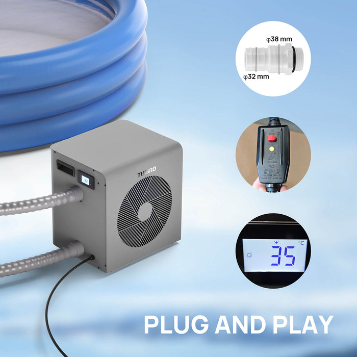 Beluga Inverter Pool Heat Pump - European version