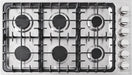 Cosmo 36-Inch Gas Cooktop with 6 Burners in Stainless Steel (COS-DIC366) Cosmo