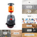 SANITMAX RT15 14" Commercial Compact Floor Scrubber Machine, 14500 sqft/h, 4-Gal Sewage Tank, Efficient... - Detail View
