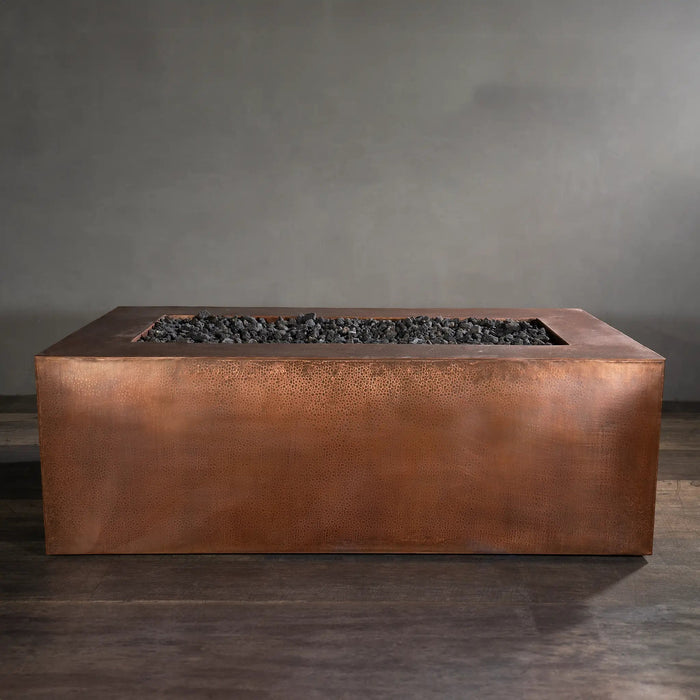 Gravity Moreno 72" W x 38" L Rectangle Copper Fire Pit - MORGRV723824 by Starfire Designs Starfire Designs